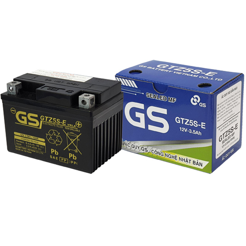 Bình Ắc Quy GS GTZ5S-E 12V 3.5Ah Tại TPHCM Chính Hãng Giá Rẻ